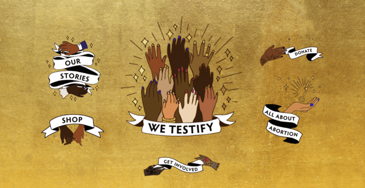 We Testify Website Homepage