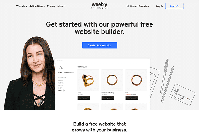 Learn more about Weebly by visiting their website.