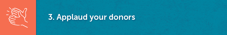 Don't forget to thank your donors in your nonprofit annual report!