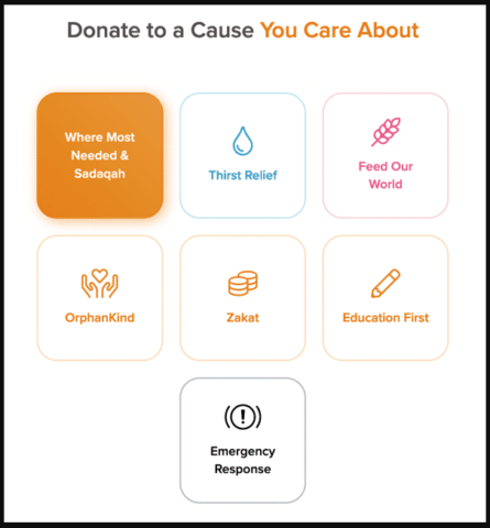 Penny Appeal Canada Campaign Donation Causes