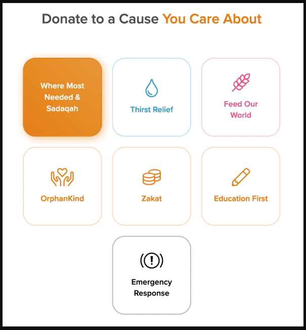 Penny Appeal Canada Uplevels Fundraising With New Donation Forms   Penny Appeal Canada Campaign Donation Causes 