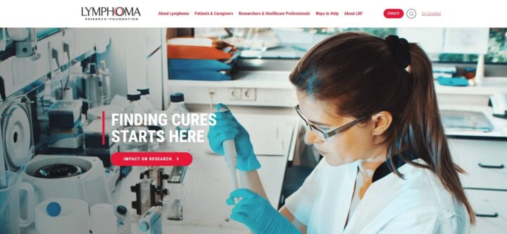 Lymphoma Research Foundation homepage