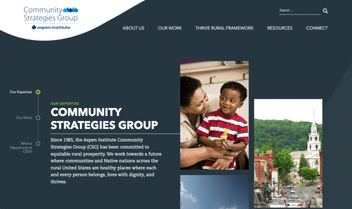 Aspen Community Strategies Group Website