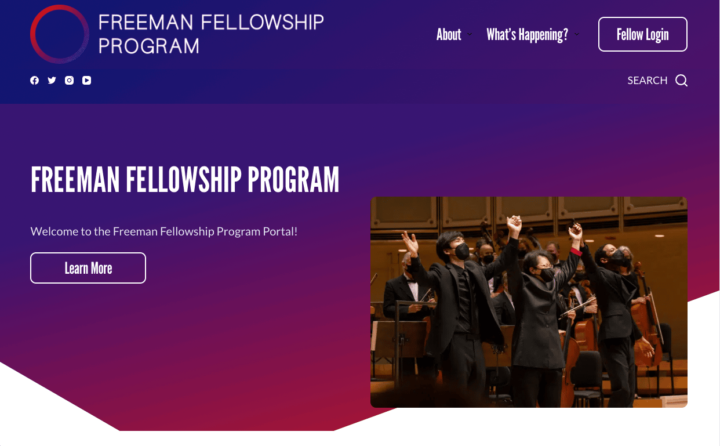 Chicago Sinfonietta’s Freeman Fellowship Program Website