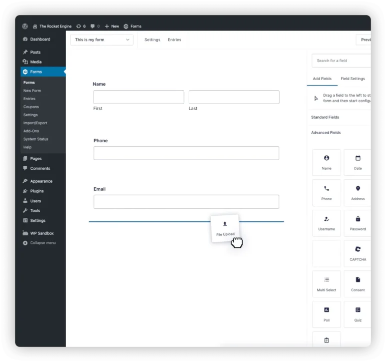 Gravity Forms is a WordPress plugin that nonprofits can use to create forms for donations, volunteer opportunities, and more.