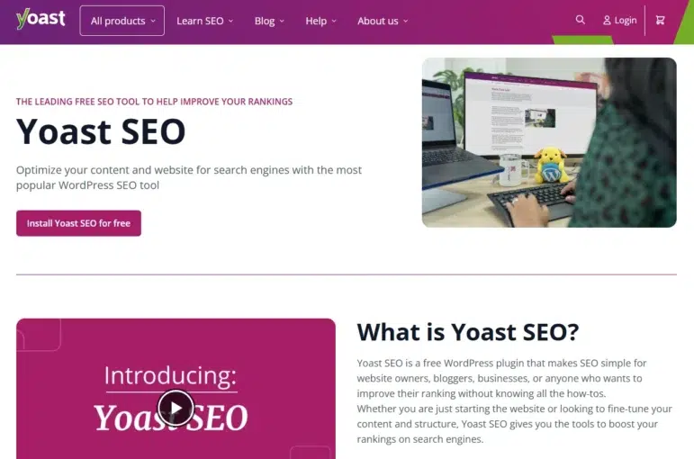Yoast SEO is a WordPress plugin that nonprofits can use to follow SEO best practices.