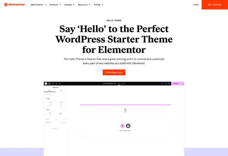 Hello Theme is a WordPress theme that nonprofits can quickly customize.