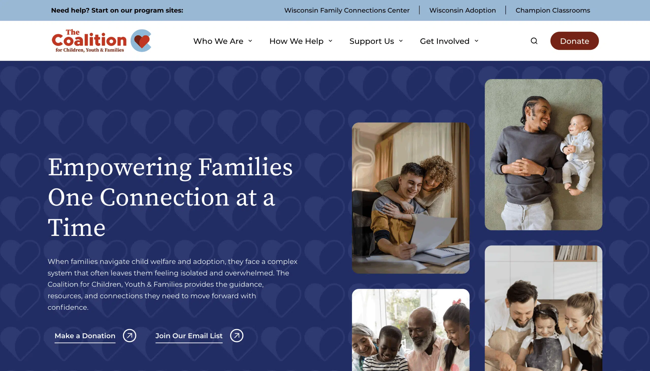Designing a New Website that Reflects the Heart of CCYF’s Work