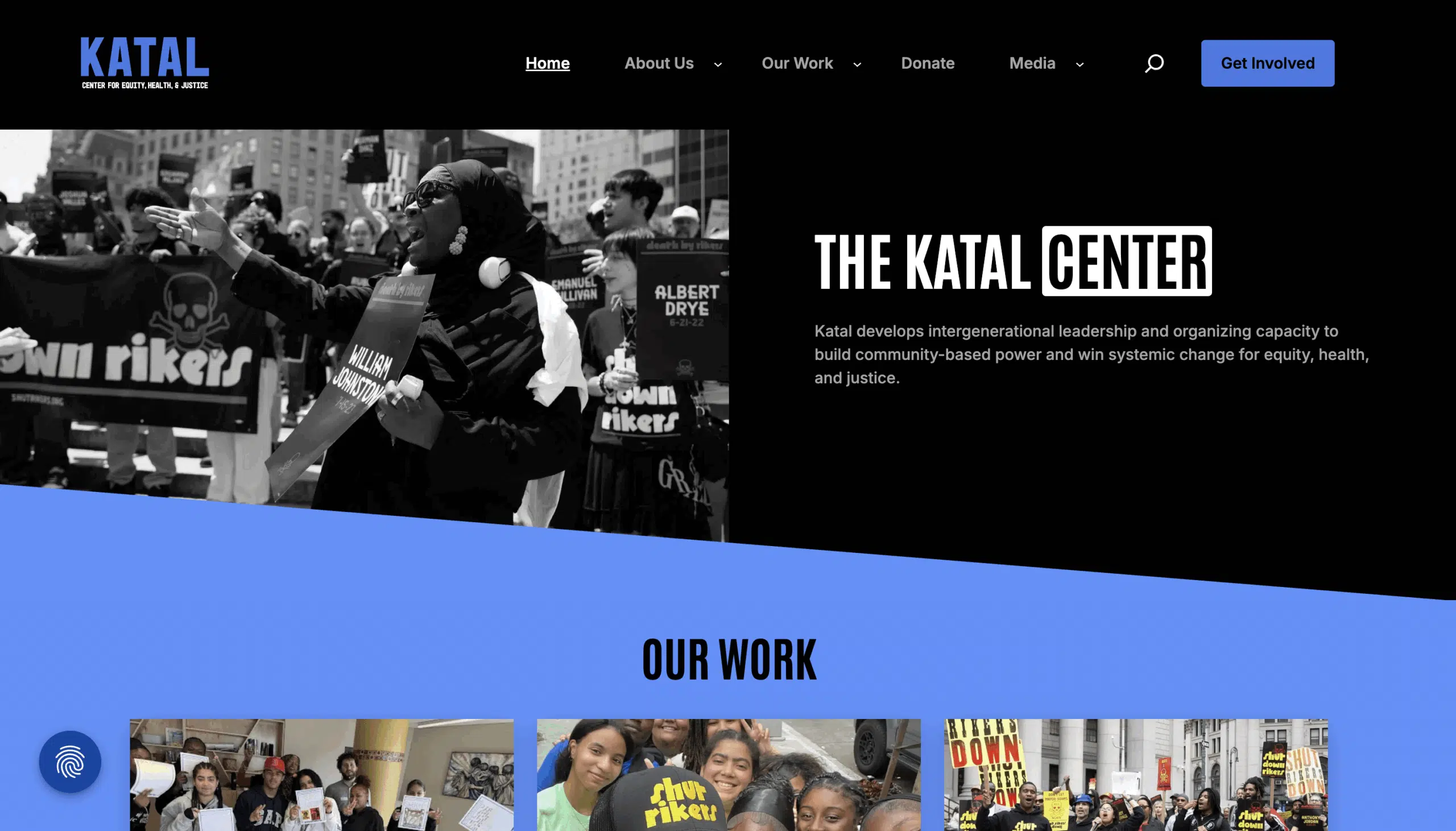 Empowering Community Change with a Bold New Website for the Katal Center