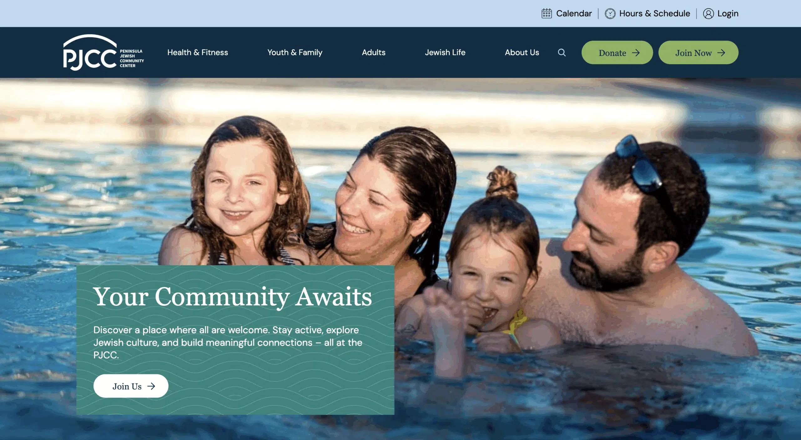 Elevating Community Engagement on the PenJCC Website Through Better Web Design