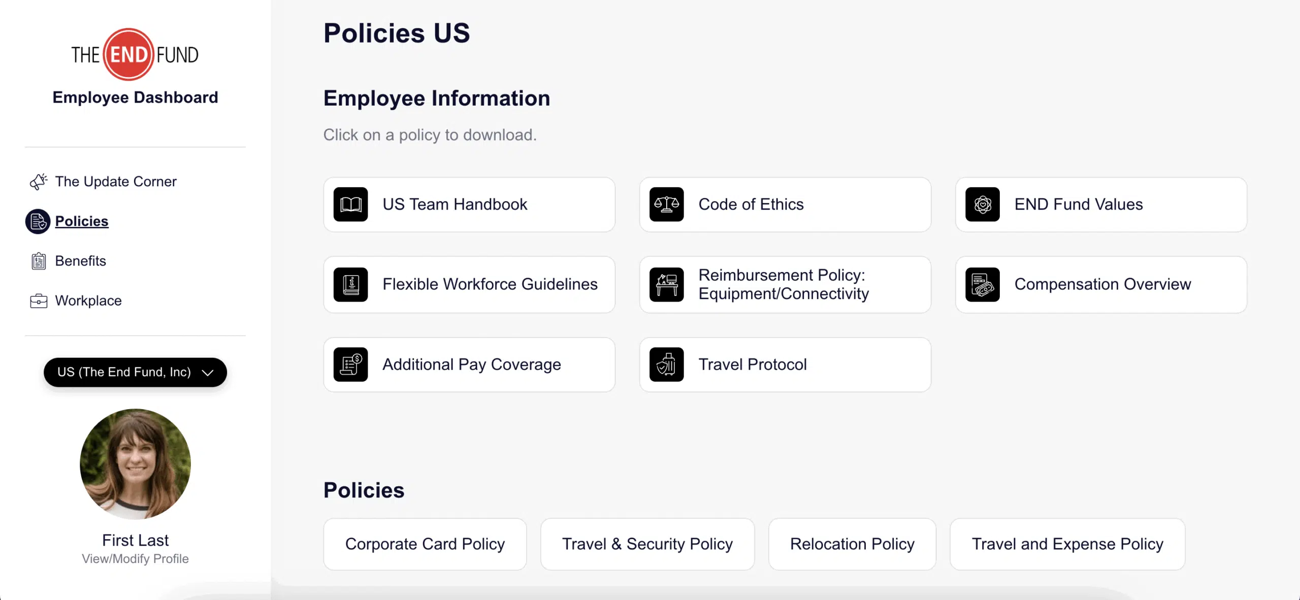 Partnering with The END Fund to Build a Better Employee Portal