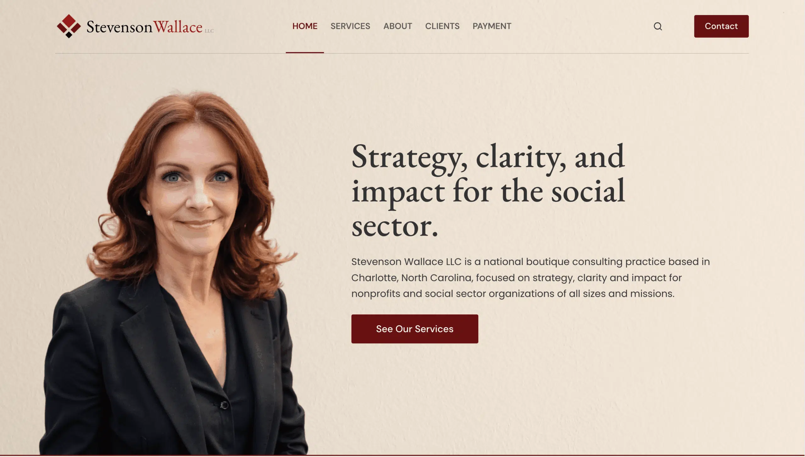 Elevating Professional Credibility: A Strategic Website Redesign for Stevenson Wallace LLC