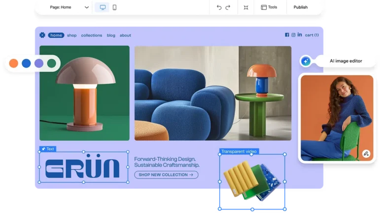 Wix is a user-friendly site builder that's ideal for beginner nonprofit website designers.