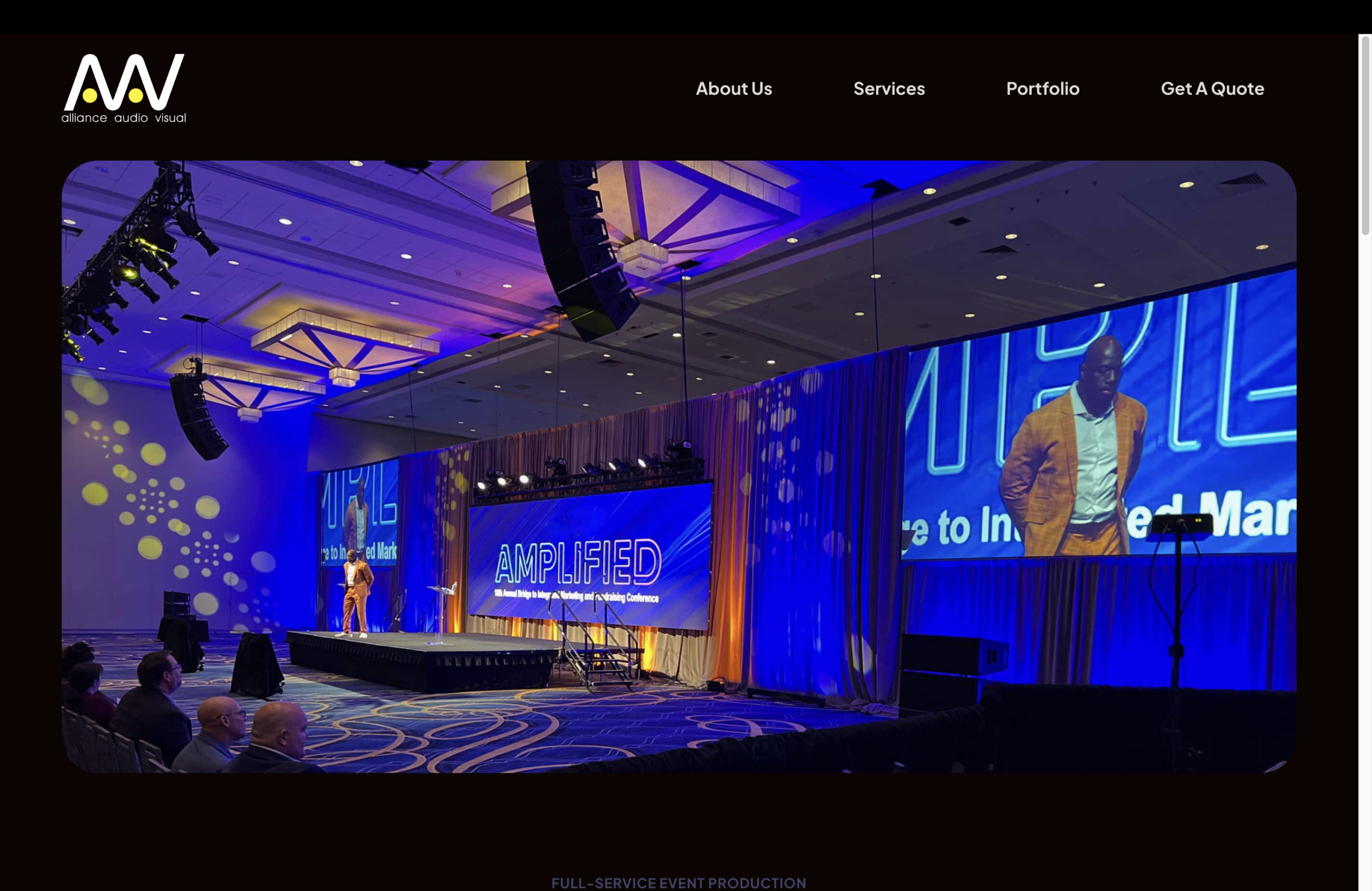 Modernizing a Local Audio-Visual Business with a Fast-Track Website Build