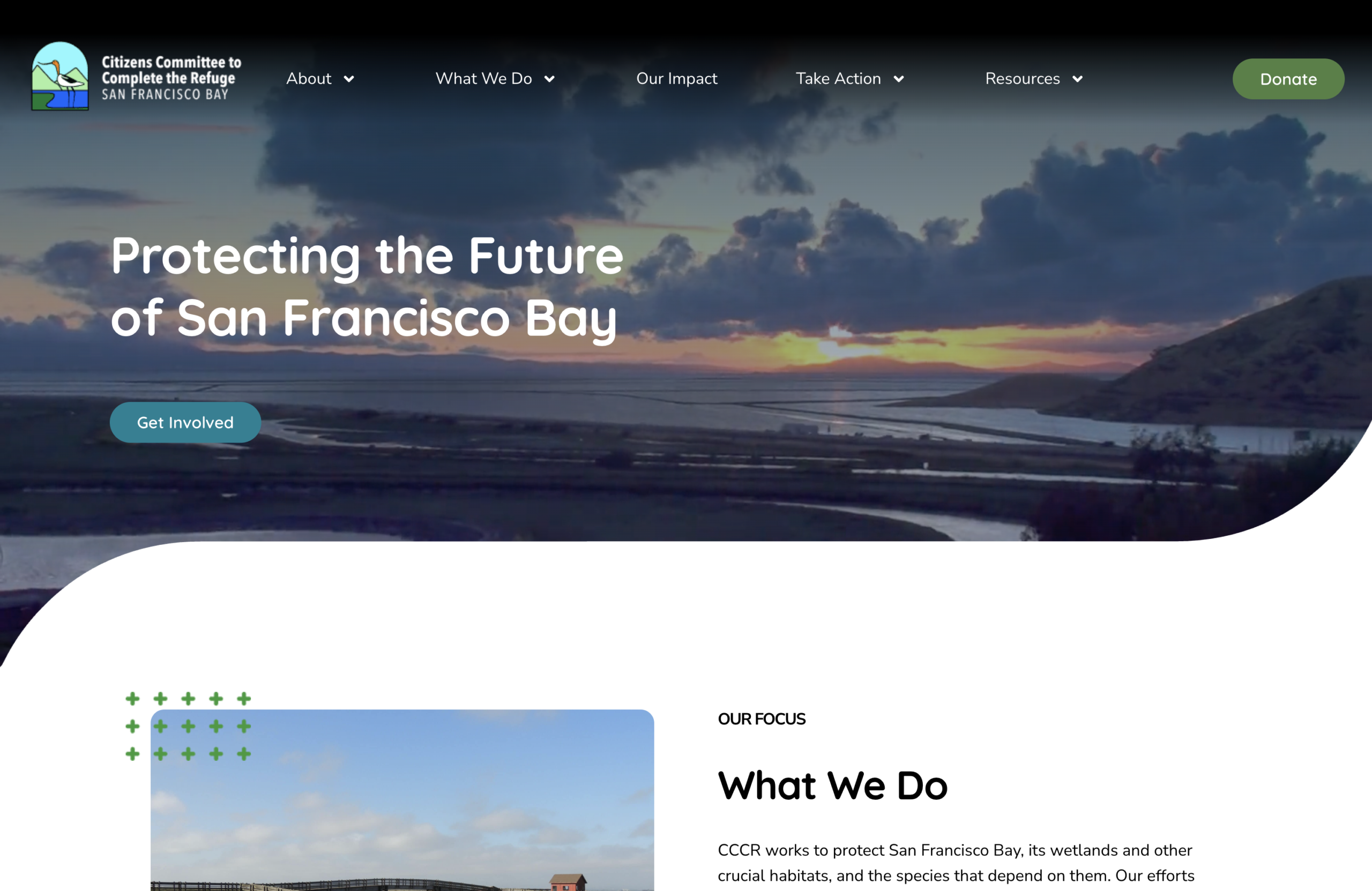 Transforming Digital Advocacy: A Modern Website for the Citizens Committee to Complete the Refuge