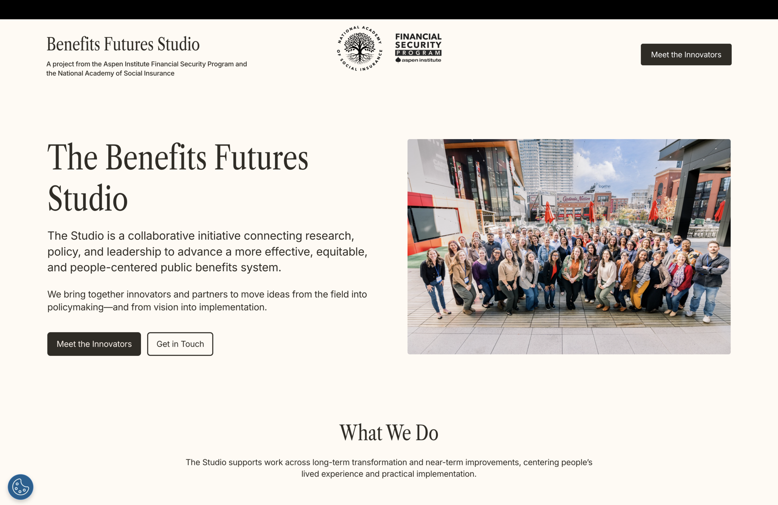 Launching Emergency Microsites for The Aspen Institute’s Safety Net Initiative