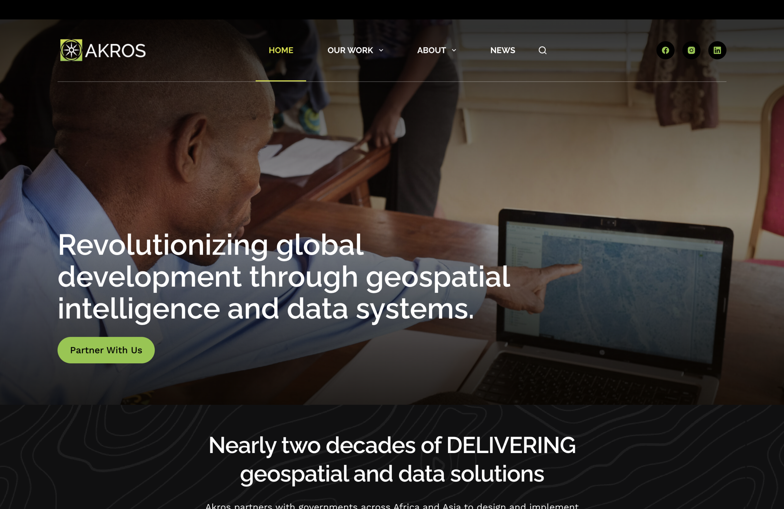 Rebuilding Akros’ Digital Home — and Launching a Campaign That Demanded Attention