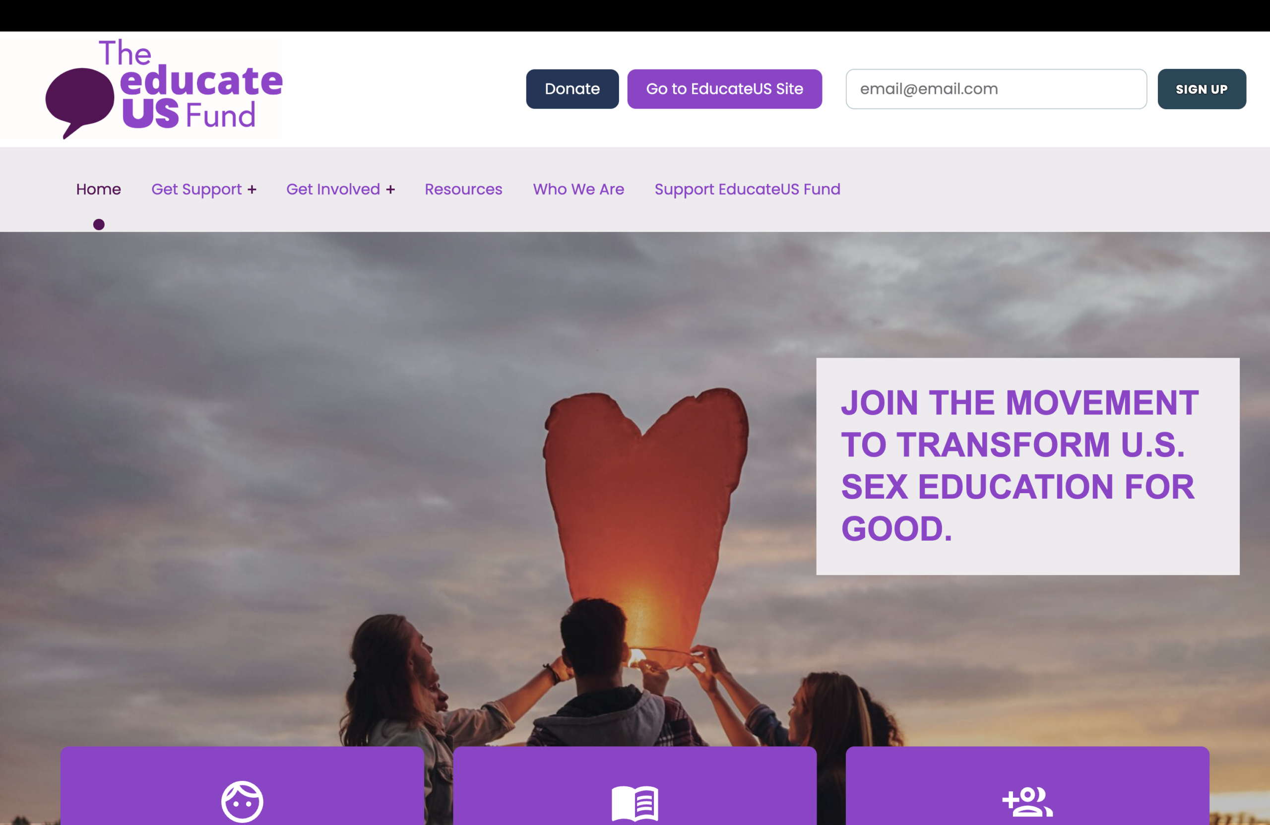 Building a Dual Digital Presence for EducateUS Education Fund