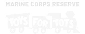 Marine Corps Reserve Toys for Tots logo in white