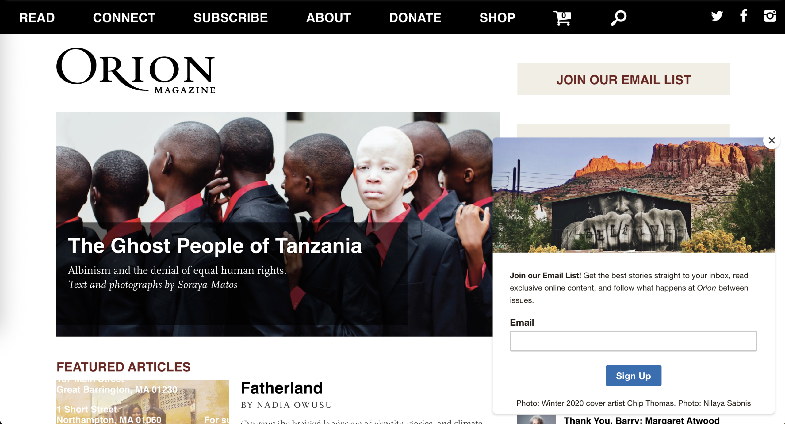 A Decade of Partnership: Building and Supporting Orion Magazine’s Digital Home