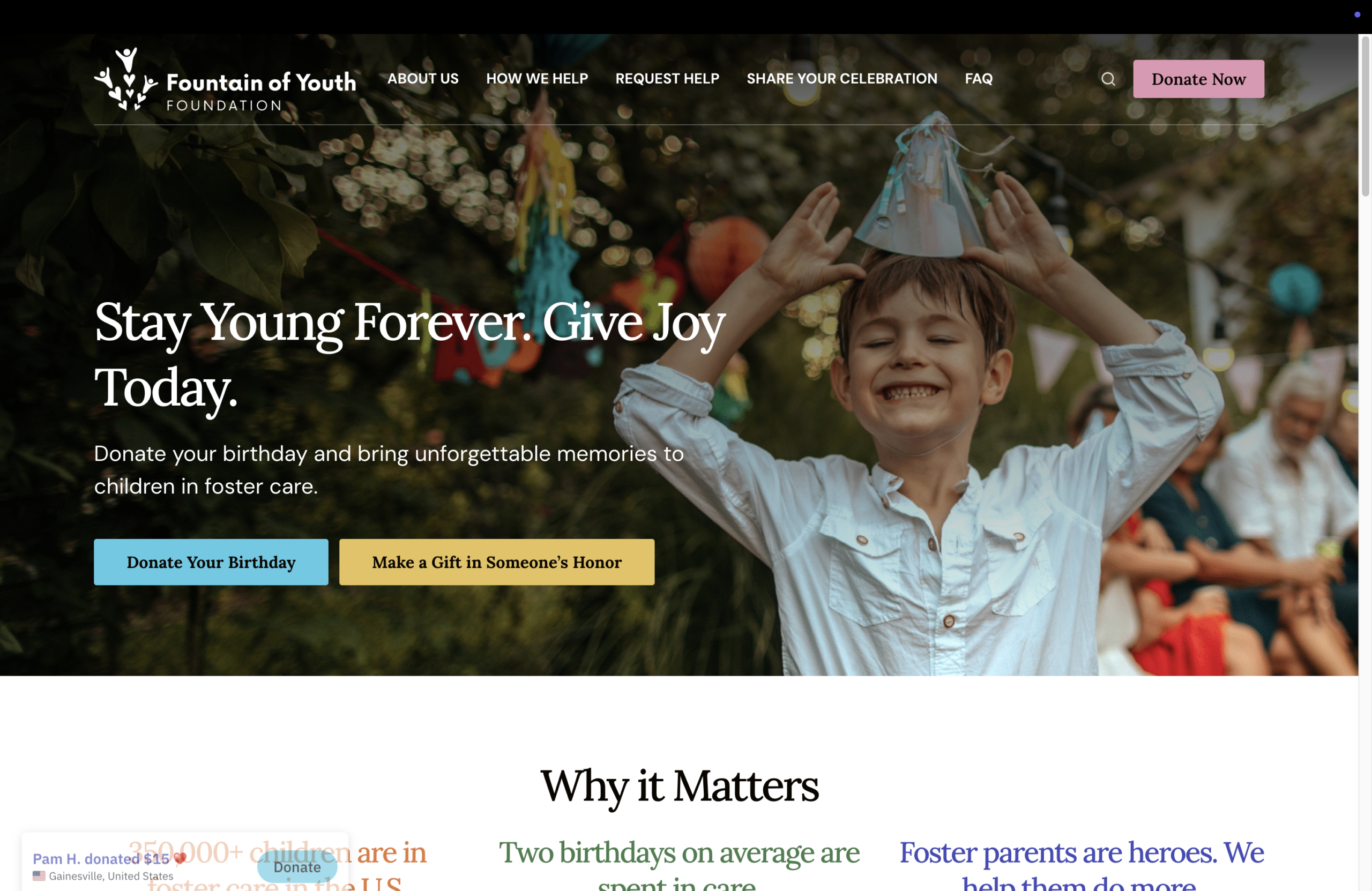 From Zero to Launch: Building Fountain of Youth Foundation’s First Google Ads Campaign