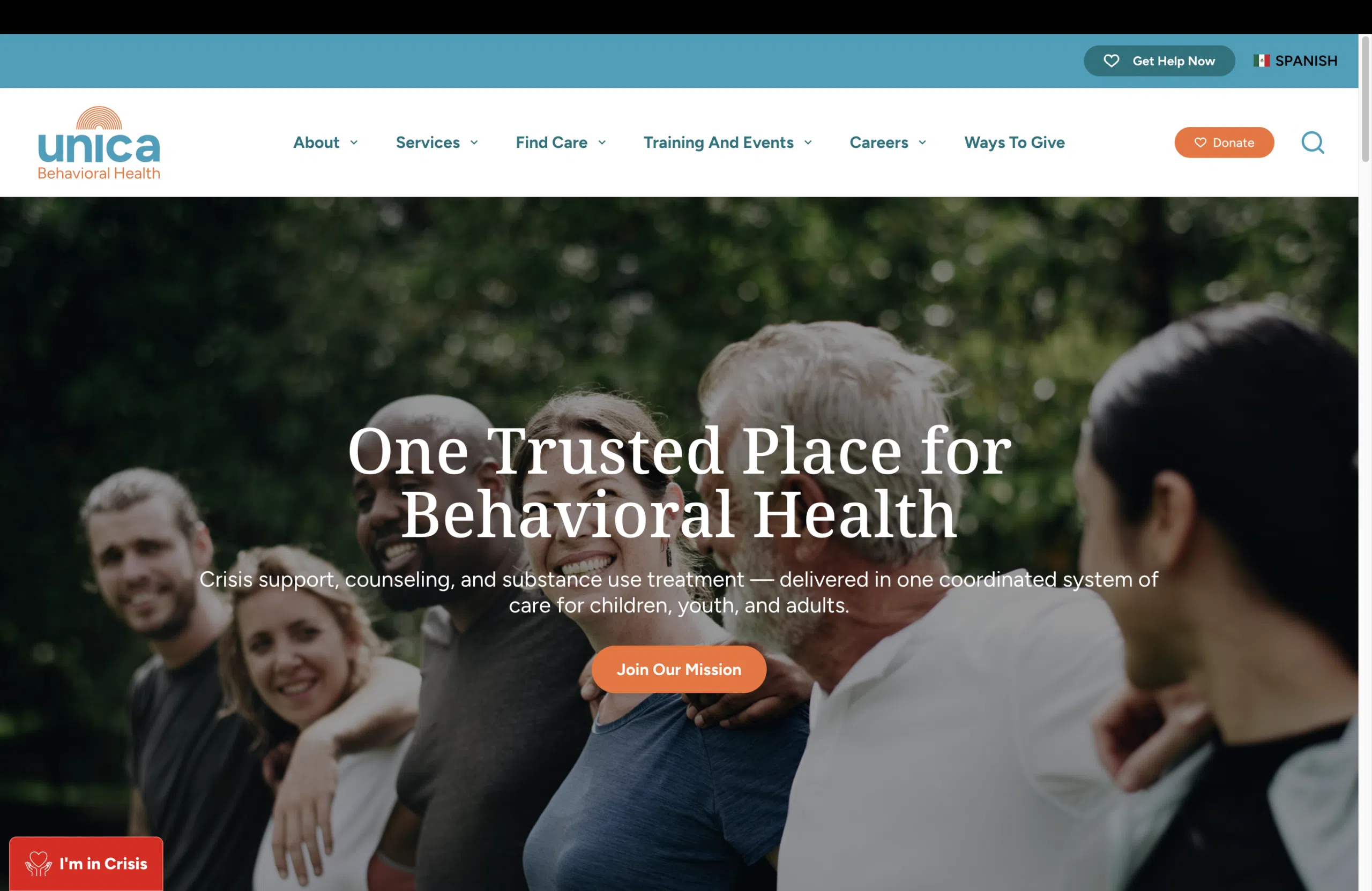 From All Faiths to Unica: A Full Rebrand and Website Launch for Unica Behavioral Health