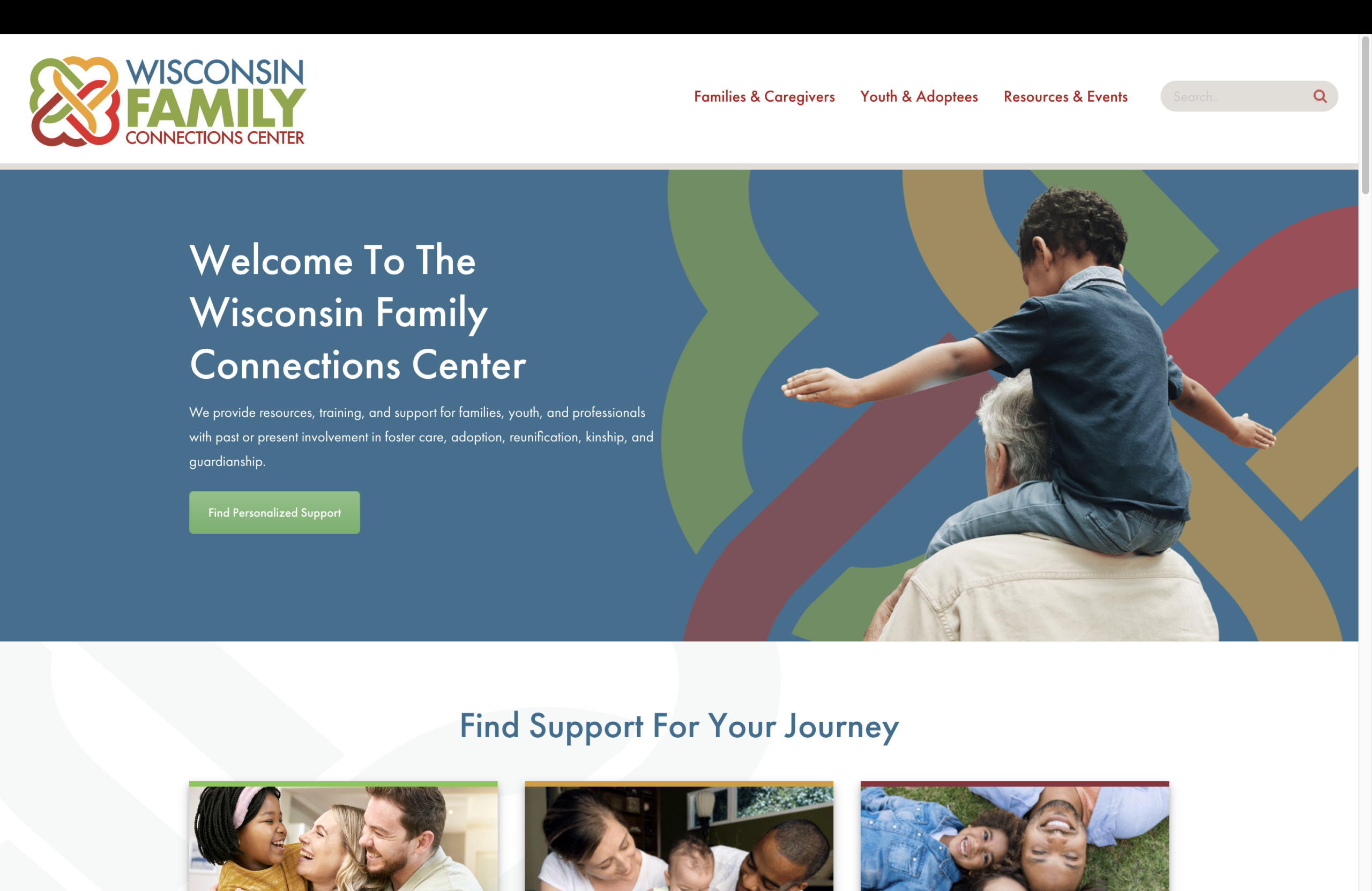 Modernizing the Wisconsin Family Connections Center: A Focused Digital Refresh That Grew Into a Bigger Partnership